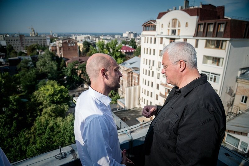 Андрій Сибіга і Жан-Ноель Барро