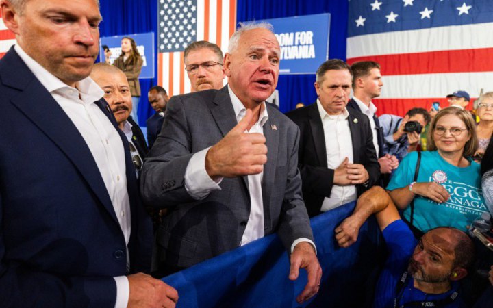 Кандидат у віцепрезиденти США Тім Волз завершить кар'єру губернатора