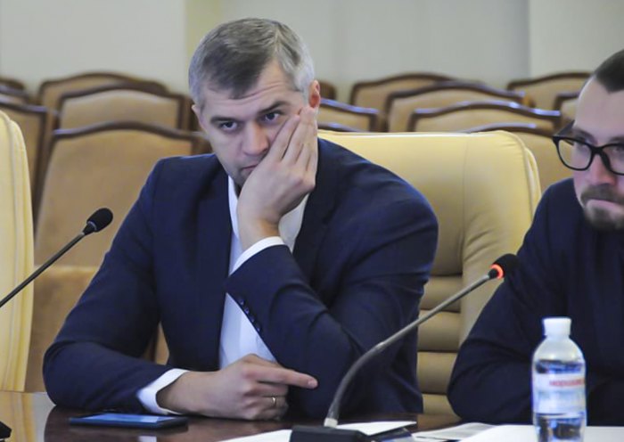 Вячеслав Рублев и Виталий Безгин во время работы в парламенте