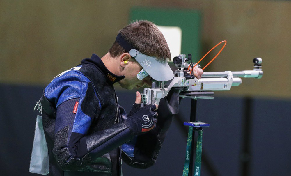 Сергій Куліш під час виступу на Олімпіаді в Ріо-2016.