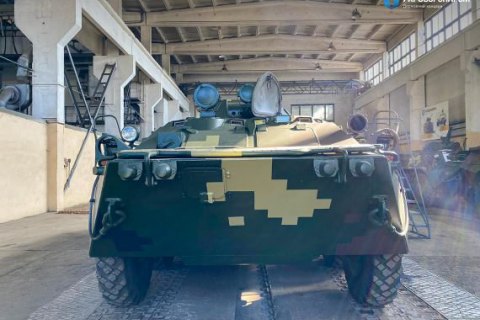 Киевский бронетанковый завод передал военным партию восстановленных БТР-80
