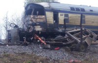 Три человека погибли в результате столкновения поезда с грузовиком в Винницкой области