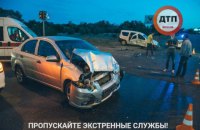 5 человек пострадали в ДТП на Позняках в Киеве 