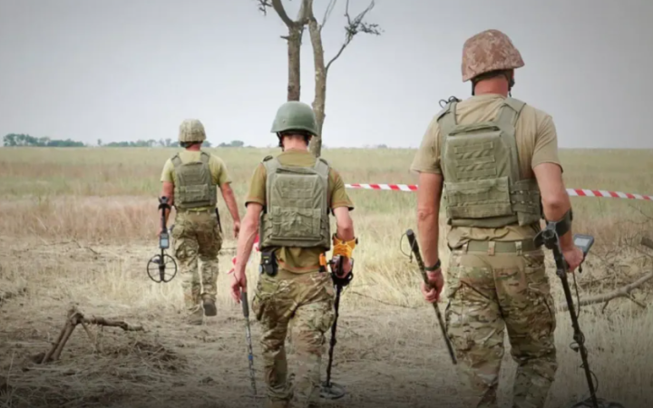 Сапери Державної спеціальної служби транспорту минулого року перевірили та очистили від вибухонебезпечних предметів 45 259,48 га