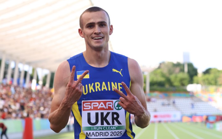 Легкоатлет Погорілко встановив національний рекорд у бігу на 400 метрів на командному ЧЄ
