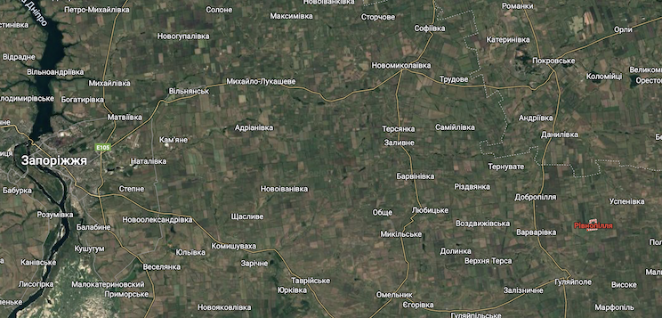 Рівнопілля на карті