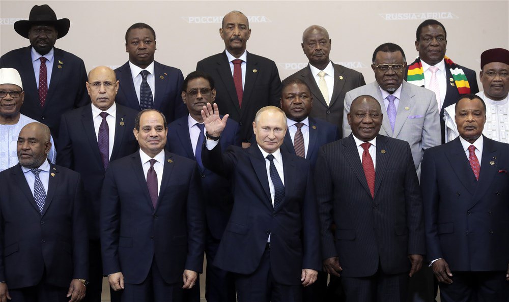 Під час саміту Росія – Африка в Сочі, 24 жовтня 2019 року.
