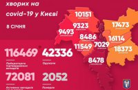 В Киеве зафиксированы 438 новых случаев коронавируса