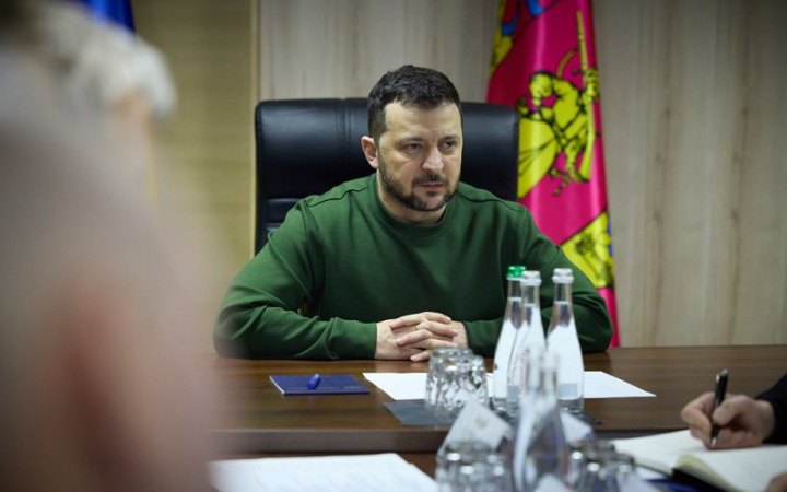 Зеленський провів нараду щодо безпекової ситуації в Запорізькій області