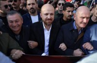 Син Ердогана взяв участь у пропалестинській акції