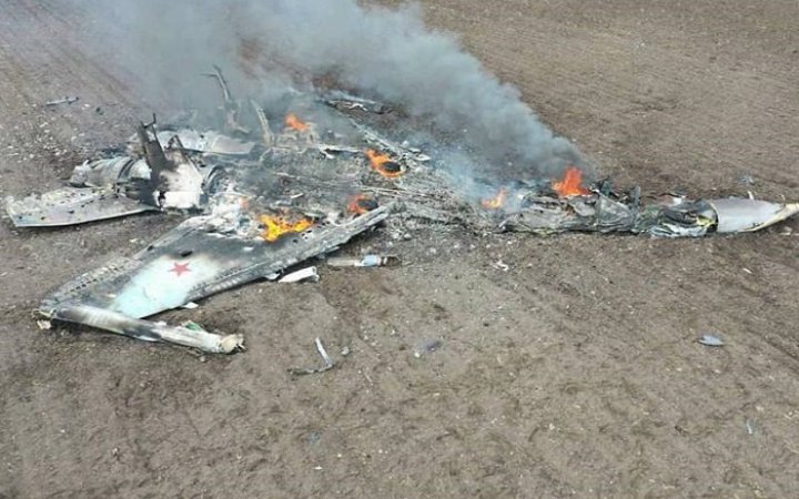 Повітряні сили підтвердили збиття російського винищувача Су-34