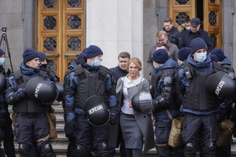 Тимошенко: закон о ФЛП был сфальсифицирован