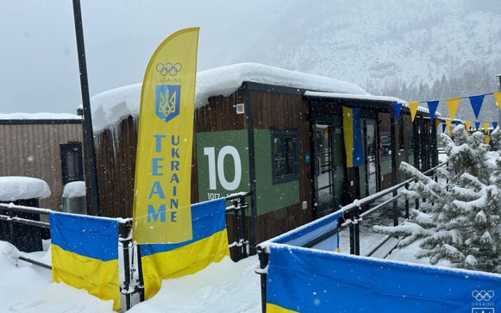 НОК показав, як живуть українські спортсмени в олімпійському селищі Кортіні в Італії 