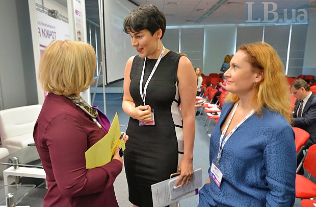 Iryna Herashchenko, Sonya Koshkina and Natalia Klauning