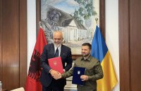 Зеленський обговорив із прем’єр-міністром Албанії продовження оборонної взаємодії