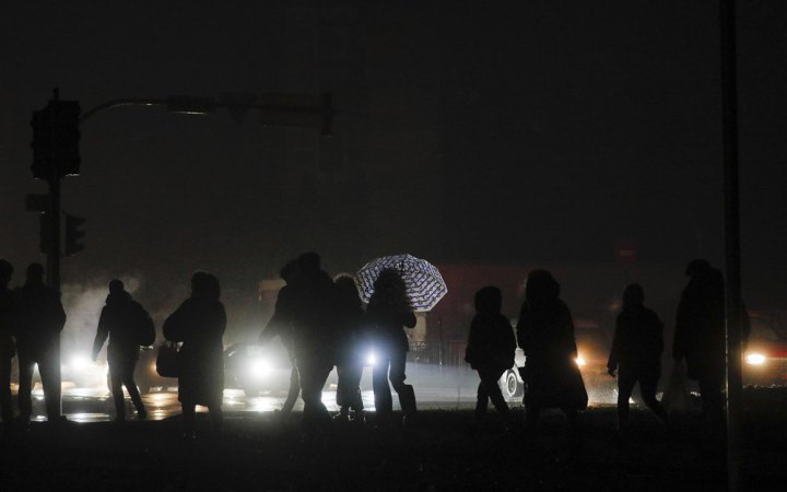 Укренерго оприлюднило заплановані на 1 листопада заходи обмеження споживання електроенергії