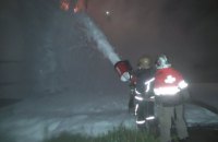 На электростанции в Харькове произошел пожар