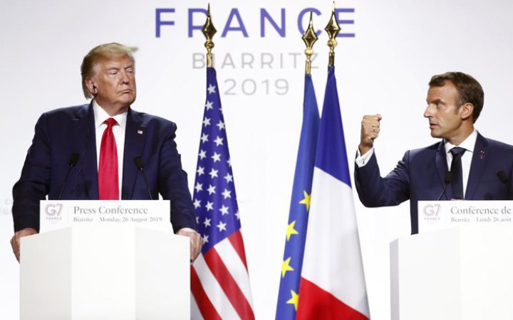 ​ЗМІ: Макрон відговорив Трампа від наміру скасувати візит Зеленського до США
