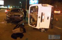В Киеве на одной улице за выходные произошло две аварии с участием "скорой помощи"