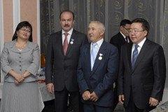 Президент Монголии дал медаль львовскому губернатору