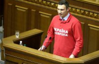 Кличко поддержал законопроект Лабунской 