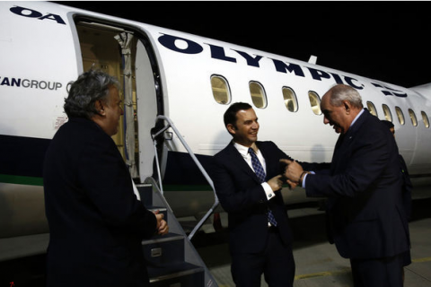 Перший за 12 років пасажирський літак прибув з Греції в Македонію