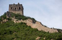 Проливные дожди разрушили часть Великой китайской стены