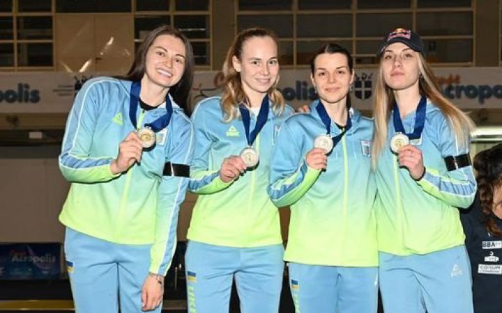 ​Українські шаблістки здобули "срібло" на етапі Кубка світу в Афінах