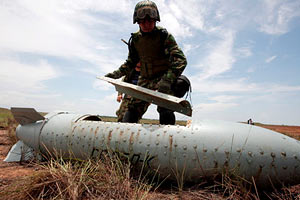 З 2008 року в світі було знищено 750 тисяч касетних бомб