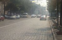 Харьков тоже укутало дымом