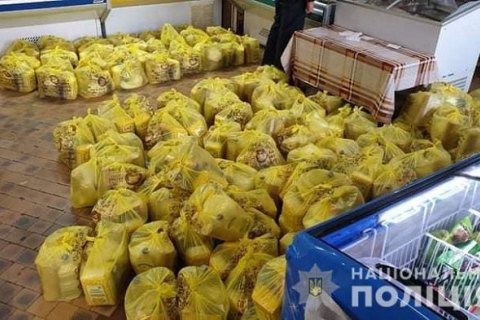 На Луганщине обнаружили схему подкупа избирателей продуктовыми наборами