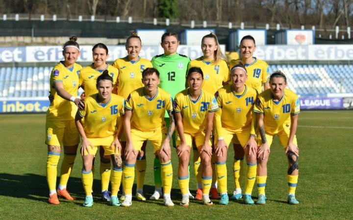 Оприлюднено календар матчів жіночої збірної України з футболу у кваліфікації ЧЄ-2025