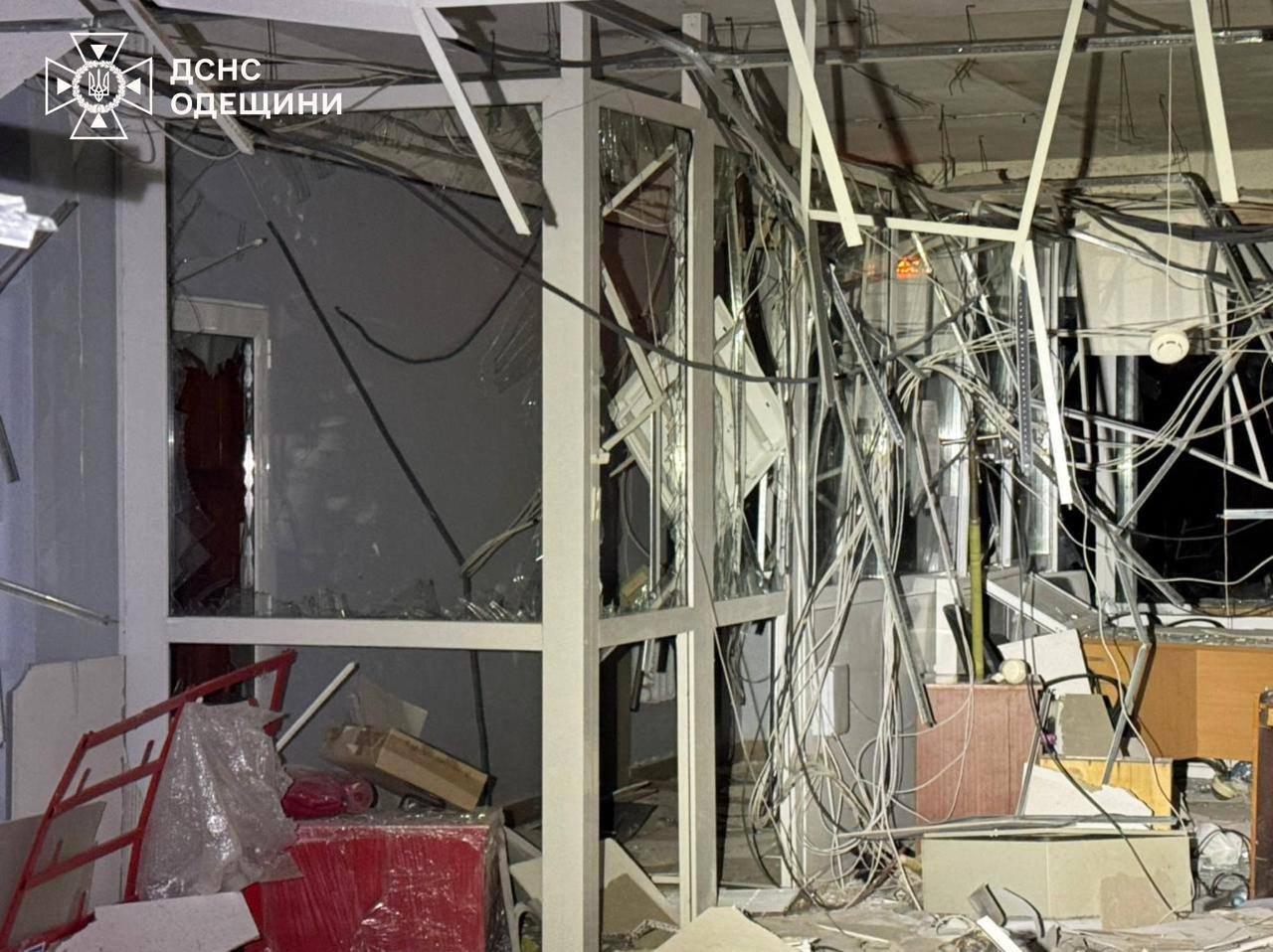 Наслідки російського обстрілу Одещини