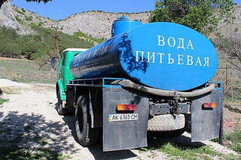 У трьох районах Криму питна вода стала солоною