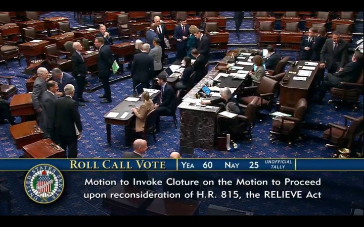 Le Sénat américain a accepté l’aide à l’Ukraine lors d’un vote procédural — Lb.ua