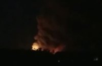 На військовому аеродромі Бельбек у Криму лунають вибухи