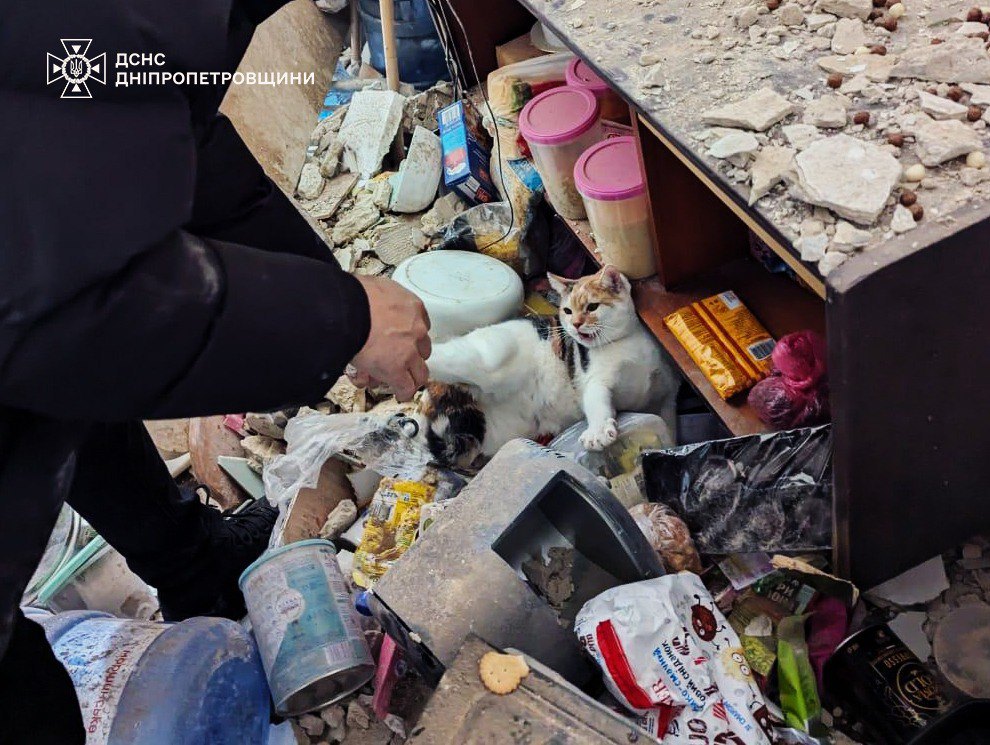 На місці російського удару у Крвому Розі