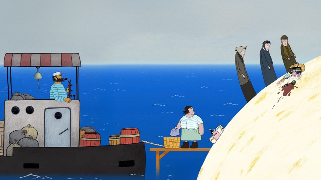 Кадр з анімаційного фільму 'Три сестри'