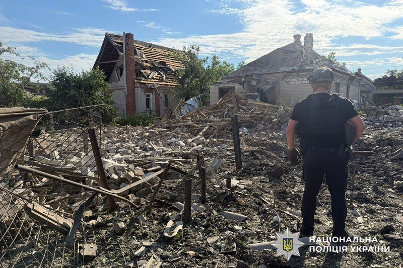 Наслідки обстрілів росіянами Донецької області