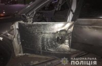 Во Франковске взорвали автомобиль выстрелом из РПГ