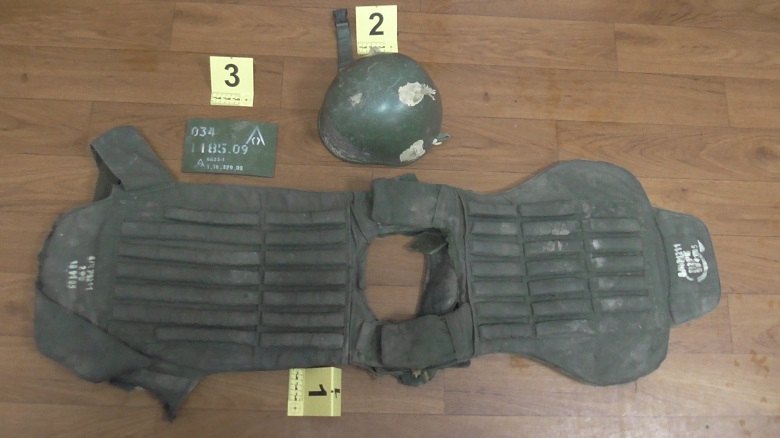 Снаряжение с российской маркировкой, обнаруженное на Донбассе