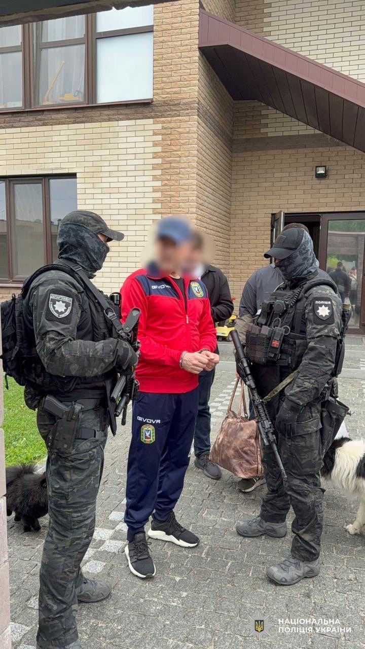 Один із затриманих 