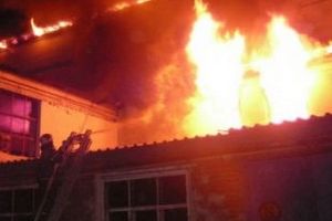 В центре Киева ночью горел дом