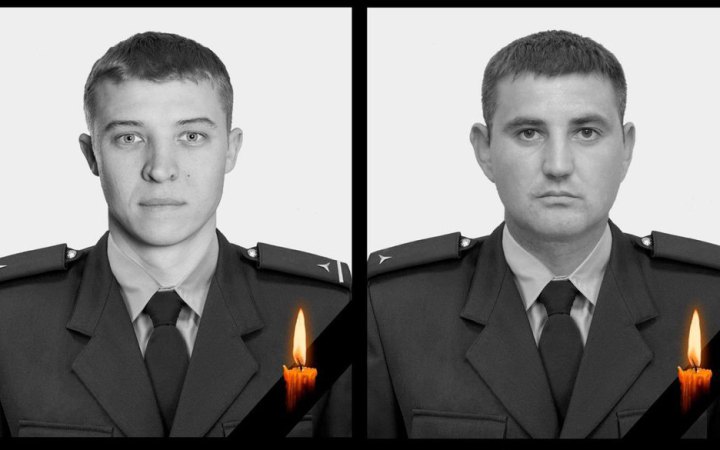 У Запорізькій області попрощалися з двома рятувальниками, які загинули під час ракетного обстрілу