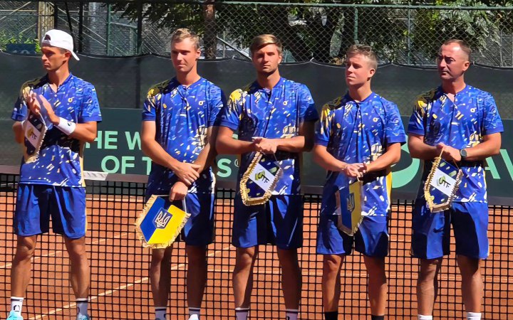 Кубок Девіса: Україна перемагає домініканців після першого дня зустрічі