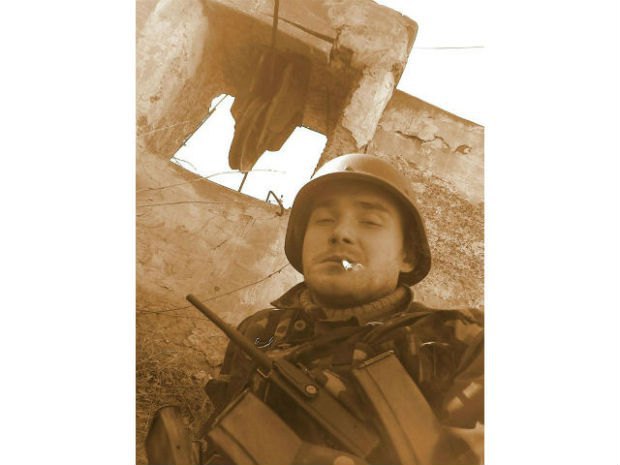 Один зі знімків, який залишився на телефоні загиблого Дмитра «Поета» Шабрацького