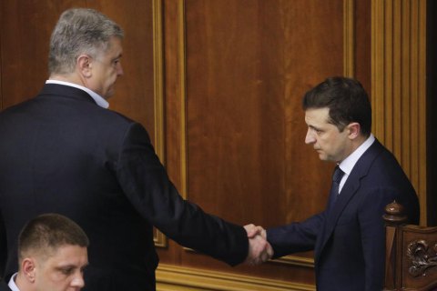 Зеленский прокомментировал объявление подозрения Порошенко 