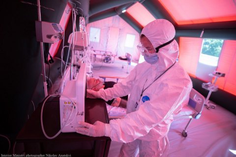 Мобільний госпіталь для хворих на ковід розгорнуть на Херсонщині