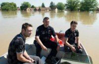 Ковач и Олич посетили затопленные районы Хорватии