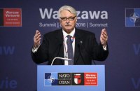 НАТО ждет мира на Донбассе для принятия Украины в свой состав, - глава МИД Польши